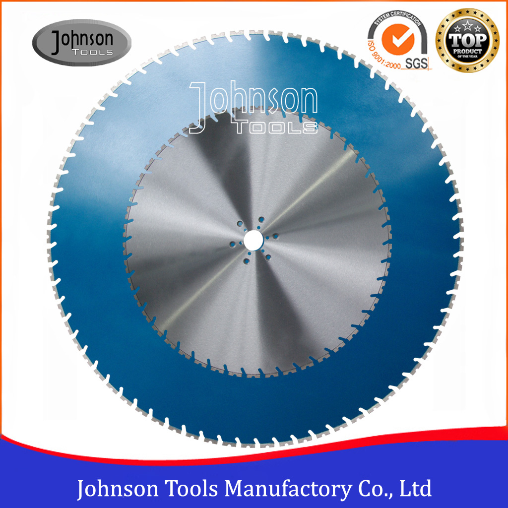 24"-64" Laser Welded Wall Saw Blades for Cutting Concrete Wall