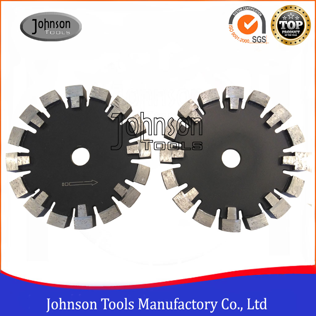 160mm Laser Welded Tuck Point Blade with Protection Teeth