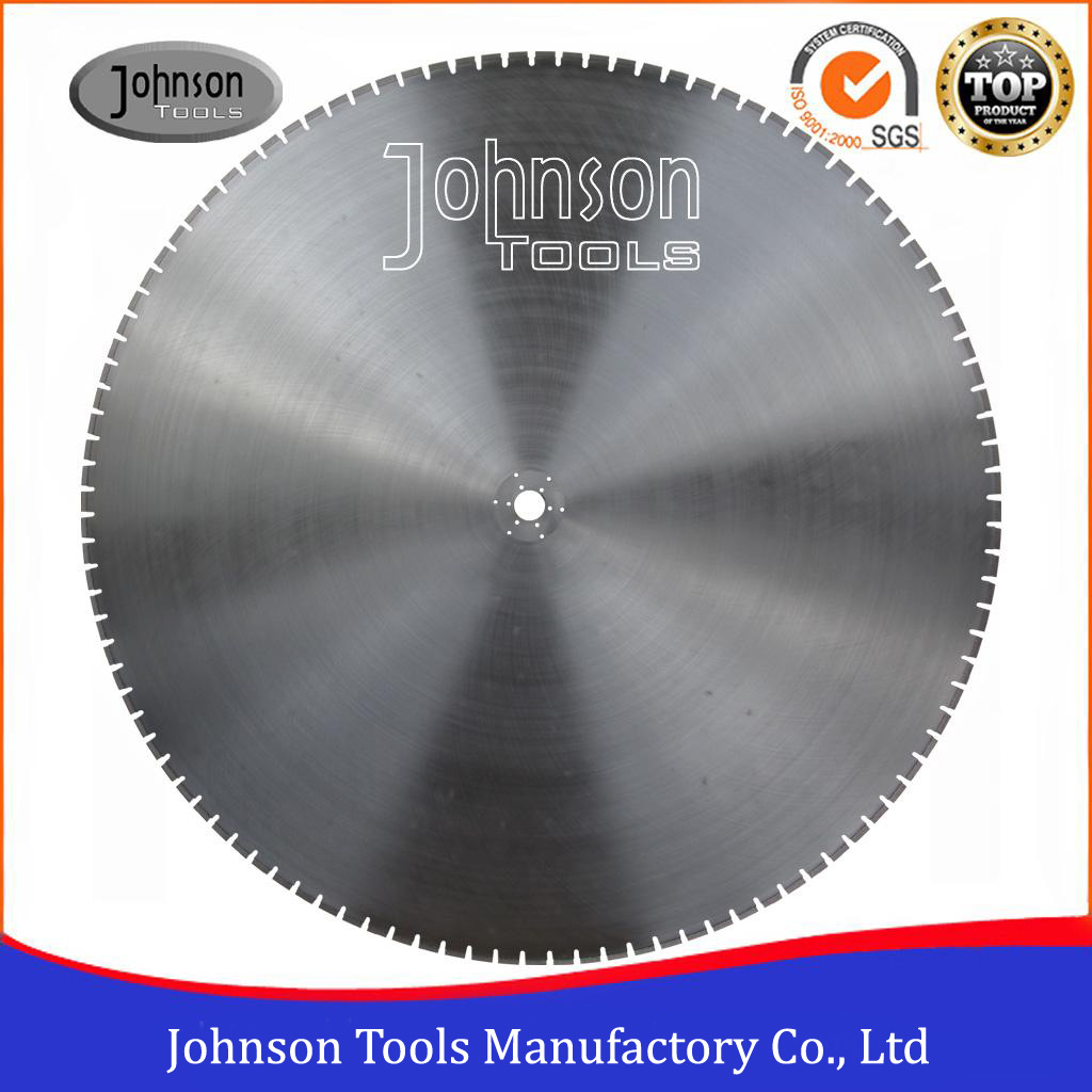 24"-72" Laser Welded Diamond Blades for Reinforced Concrete Cutting
