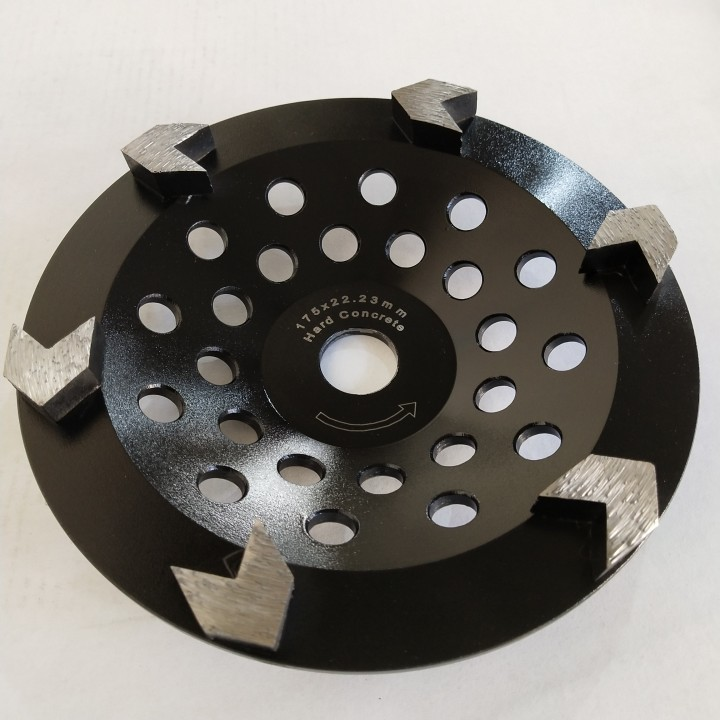 2-7" Arrow Power Diamond Cup wheel Concrete Epoxy Mastic Removal 5/8"-11*BEST* 
